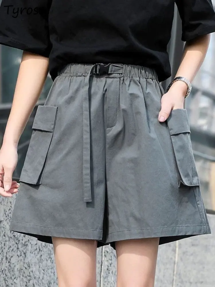 Shorts Women Fashion Solid Summer Leisure Loose Simple All-match Pockets Design Ladies Tender High Waist Korean Style Students
Shorts Women Fashion Solid Summer Leisure Loose Simple All-match Pockets Design Ladies Tender High Waist Korean Style Students