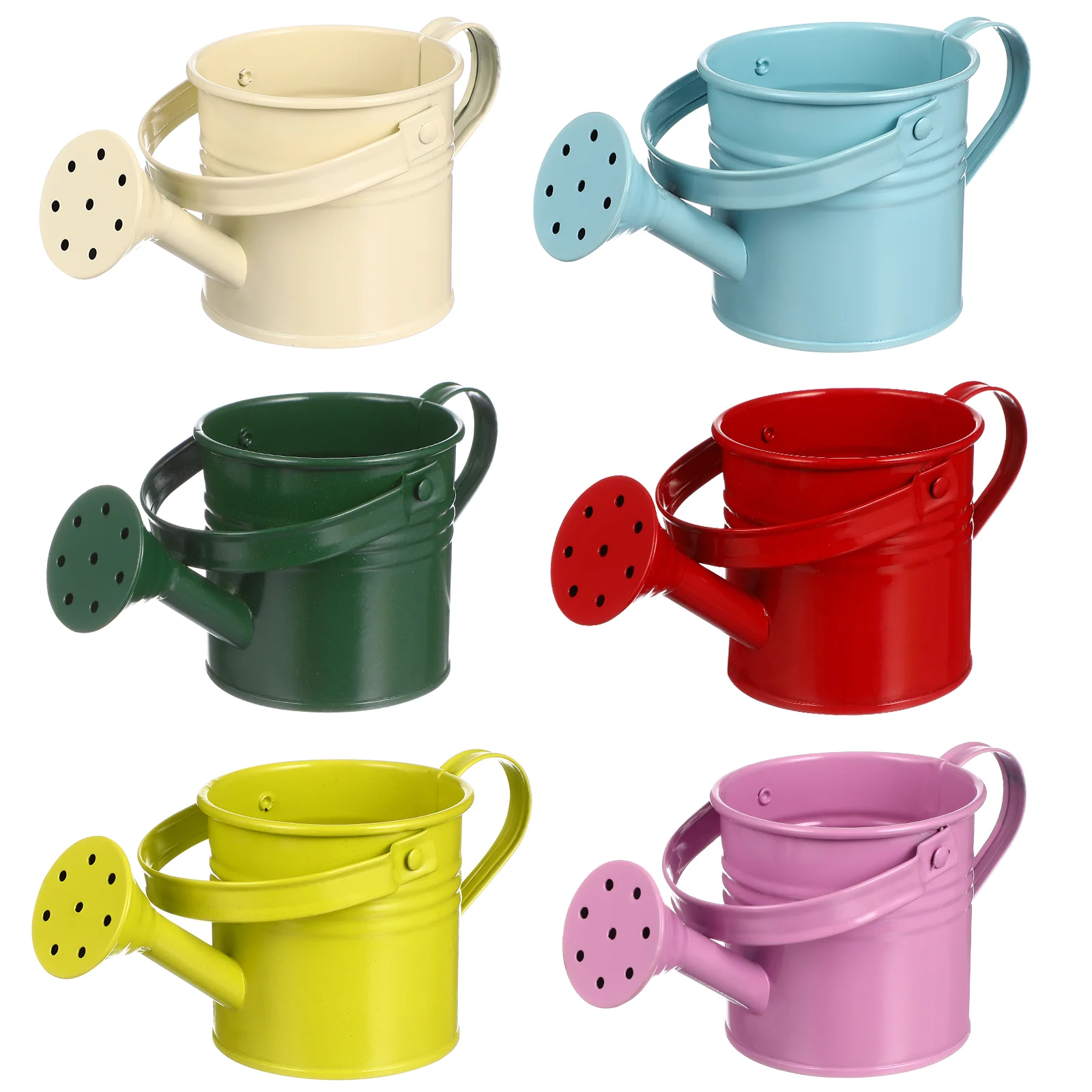 

Safigle Metal Watering Can Mini Watering Can Small Watering Can Iron Watering Sprinkling Kettle Watering Tin Can Garden