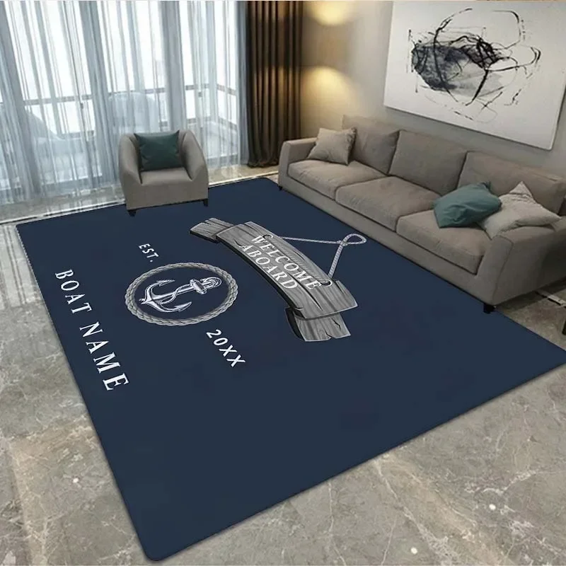 Dark blue nautical series carpet 3D printed decorative carpet is suitable for living room, bedroom carpet andcorridor floor mats
Dark blue nautical series carpet 3D printed decorative carpet is suitable for living room, bedroom carpet andcorridor floor mats