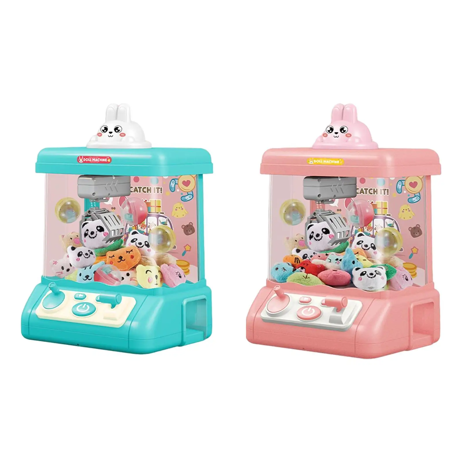 Household Claw Machine with Music and Lighting Gift Electronic Arcade Game Doll Machine DIY Catching Doll Machine for Children
Household Claw Machine with Music and Lighting Gift Electronic Arcade Game Doll Machine DIY Catching Doll Machine for Children
