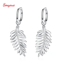 Smyoue New 0.03 CT Moissanite Hoop Earrings For Women Fashion Leaf 925 Sterling Silver Drop Earrings For Girls Valentine's Day
Smyoue New 0.03 CT Moissanite Hoop Earrings For Women Fashion Leaf 925 Sterling Silver Drop Earrings For Girls Valentine's Day