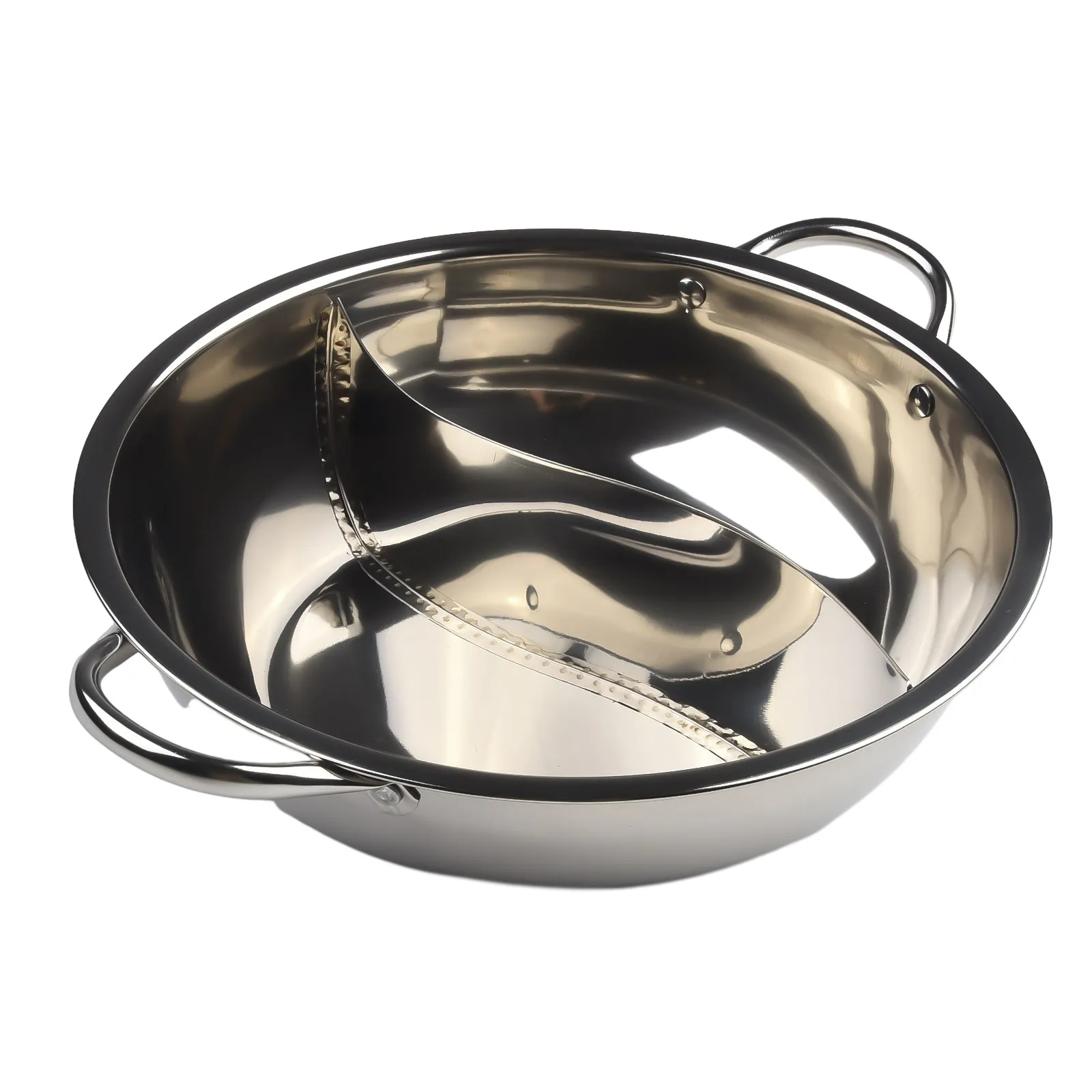 28/30cm Twin Divided Hot Pot Stainless-Steel Hotpot Kitchen Cooker Gas Stove Compatible Pot Home/Kitchen Cookware Soup Cooking
28/30cm Twin Divided Hot Pot Stainless-Steel Hotpot Kitchen Cooker Gas Stove Compatible Pot Home/Kitchen Cookware Soup Cooking