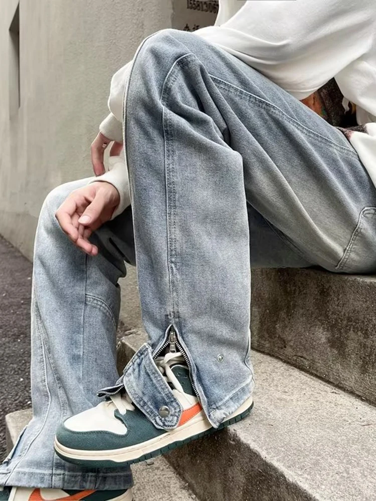 Unisex American Side Split Jeans Women Fashion Hip Hop Streetwear Harajuku Wide Leg Baggy Pants Women 2023 New Soft Trousers
Unisex American Side Split Jeans Women Fashion Hip Hop Streetwear Harajuku Wide Leg Baggy Pants Women 2023 New Soft Trousers