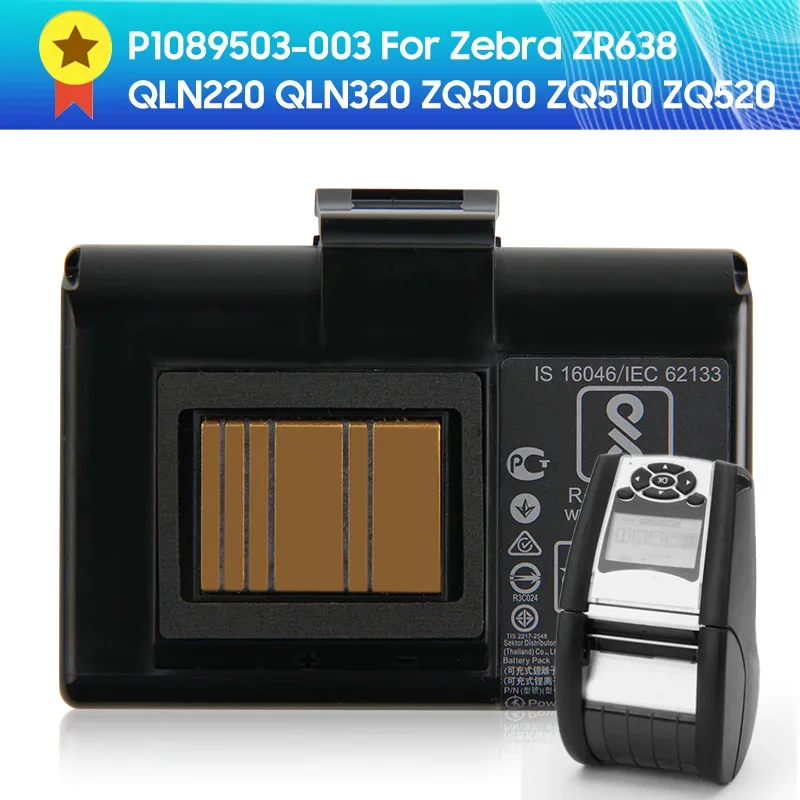 Новая запасная батарея для Zebra ZR638 QLN220 QLN320 ZQ500 ZQ510 ZQ520 качественные товары аккумулятор 3400 мАч + Бесплатные инструменты
Новая запасная батарея для Zebra ZR638 QLN220 QLN320 ZQ500 ZQ510 ZQ520 качественные товары аккумулятор 3400 мАч + Бесплатные инструменты