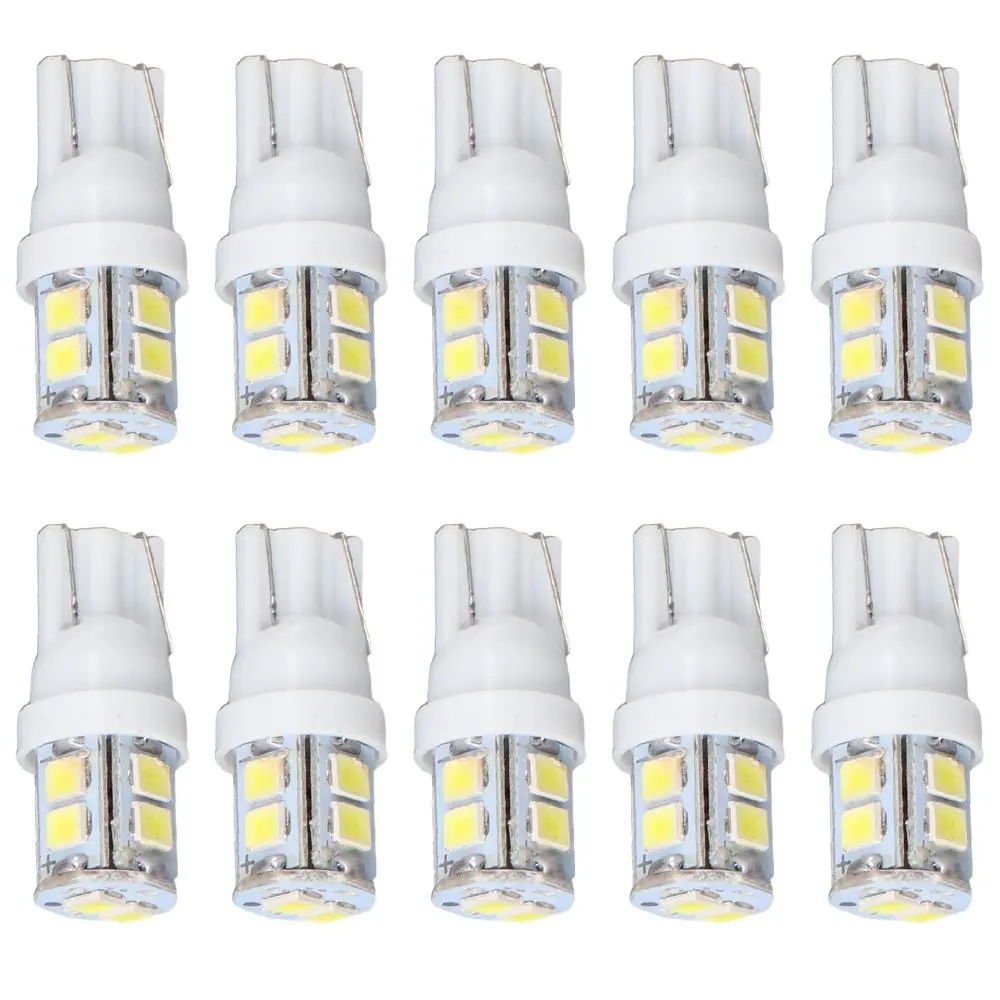 10pcs Super Bright 5730 5SMD COB 12V T10 License Plate Light Dome Map Car LED Reading Bulbs
10pcs Super Bright 5730 5SMD COB 12V T10 License Plate Light Dome Map Car LED Reading Bulbs