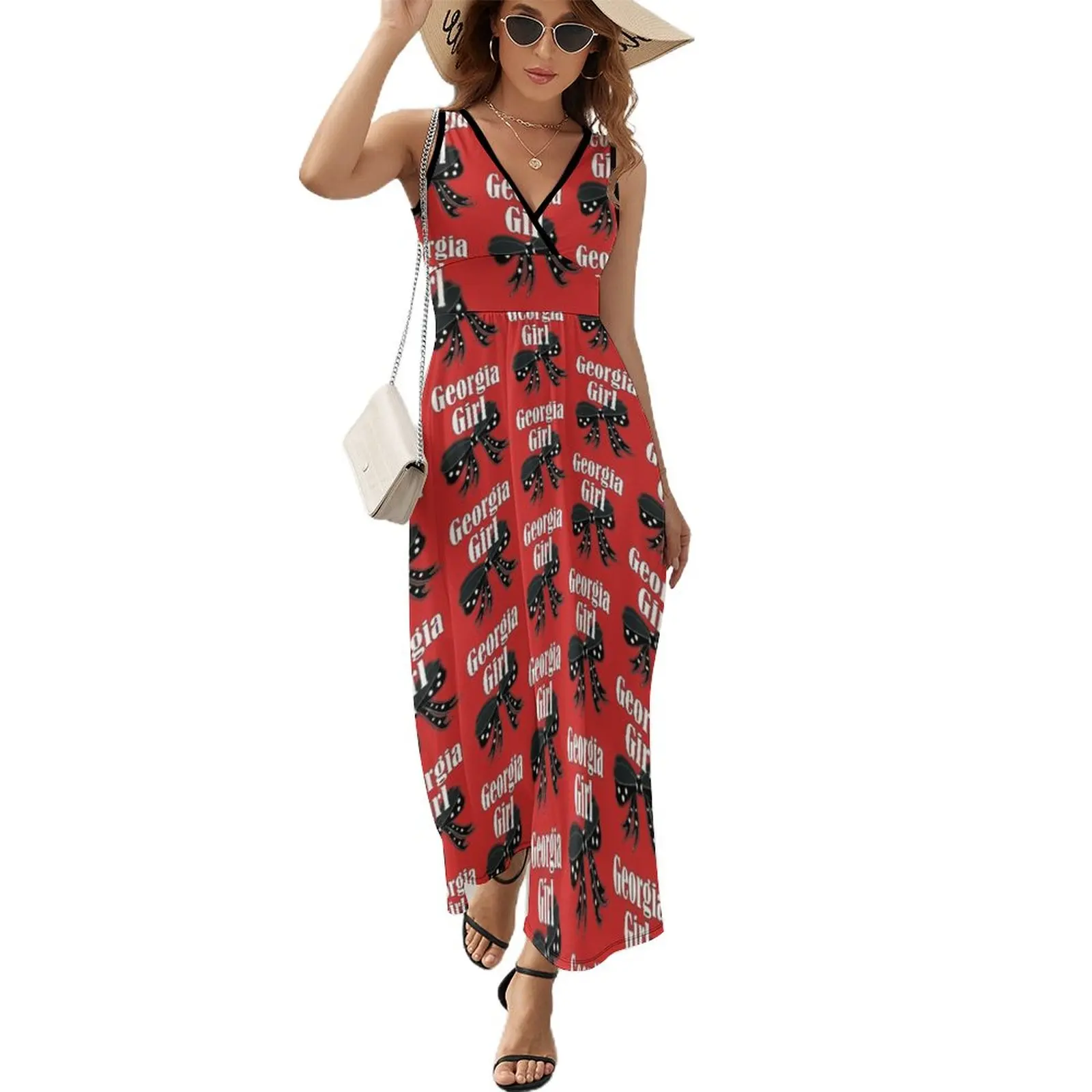 Georgia Girl Sleeveless Dress Beachwear summer clothes Long dress prom dress
Georgia Girl Sleeveless Dress Beachwear summer clothes Long dress prom dress