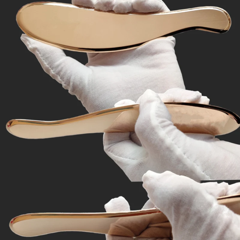 Brass Copper Gua Sha Guasha Scrapers Acupuncture Massage Stainless Steel Metal Plate Body Massager Therapy Tool
Brass Copper Gua Sha Guasha Scrapers Acupuncture Massage Stainless Steel Metal Plate Body Massager Therapy Tool