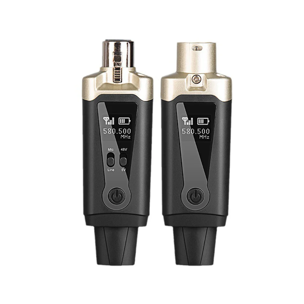 RK11 Dynamic Microphone Wireless System XLR 6.35 Adapter Transmitter Receiver Plug-on Microphone Audio Mixer
RK11 Dynamic Microphone Wireless System XLR 6.35 Adapter Transmitter Receiver Plug-on Microphone Audio Mixer