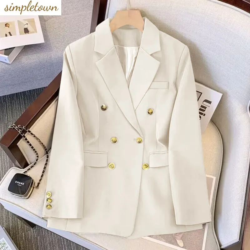Solid 2023 Spring and Autumn Korean Edition New Fashion Casual Versatile Celebrity Vintage Top Small Suit Fashion Coat Trend 
Solid 2023 Spring and Autumn Korean Edition New Fashion Casual Versatile Celebrity Vintage Top Small Suit Fashion Coat Trend