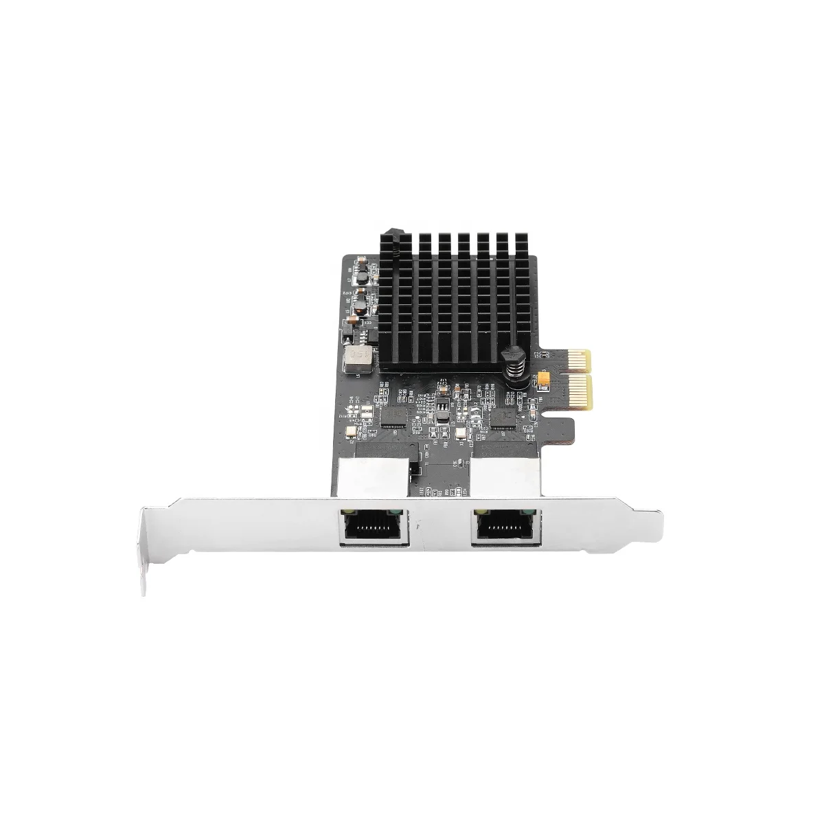2.5GBase-T Gigabit Network Adapter with 2 Ports 2500Mbps RJ45 PCIe 2.5gb Ethernet Card
2.5GBase-T Gigabit Network Adapter with 2 Ports 2500Mbps RJ45 PCIe 2.5gb Ethernet Card