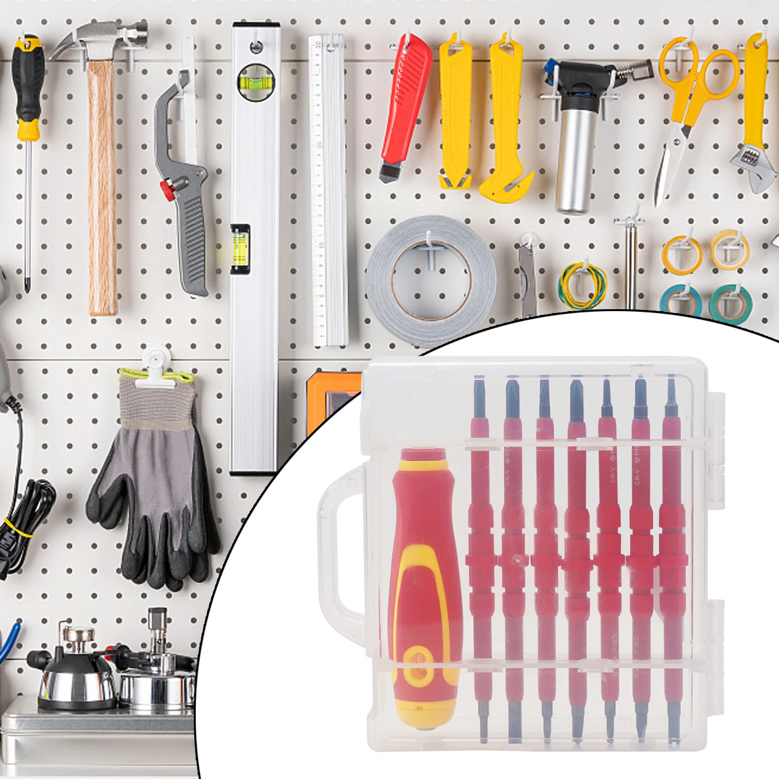 Repair Tools Screwdriver Kit Screwdriver Bit Kit Slotted Cross Hand Tools Multi-Purpose Electricians Practical
Repair Tools Screwdriver Kit Screwdriver Bit Kit Slotted Cross Hand Tools Multi-Purpose Electricians Practical