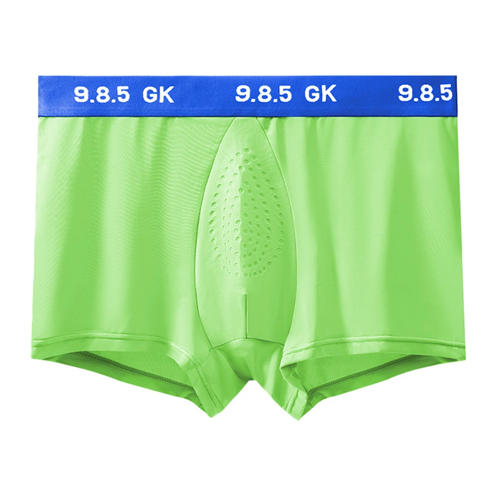 1pc Men's Ice Silk Underwear Middle Waist Panties Bulge Pouch Boxers Briefs Shorts Lingerie Male Underpants
1pc Men's Ice Silk Underwear Middle Waist Panties Bulge Pouch Boxers Briefs Shorts Lingerie Male Underpants