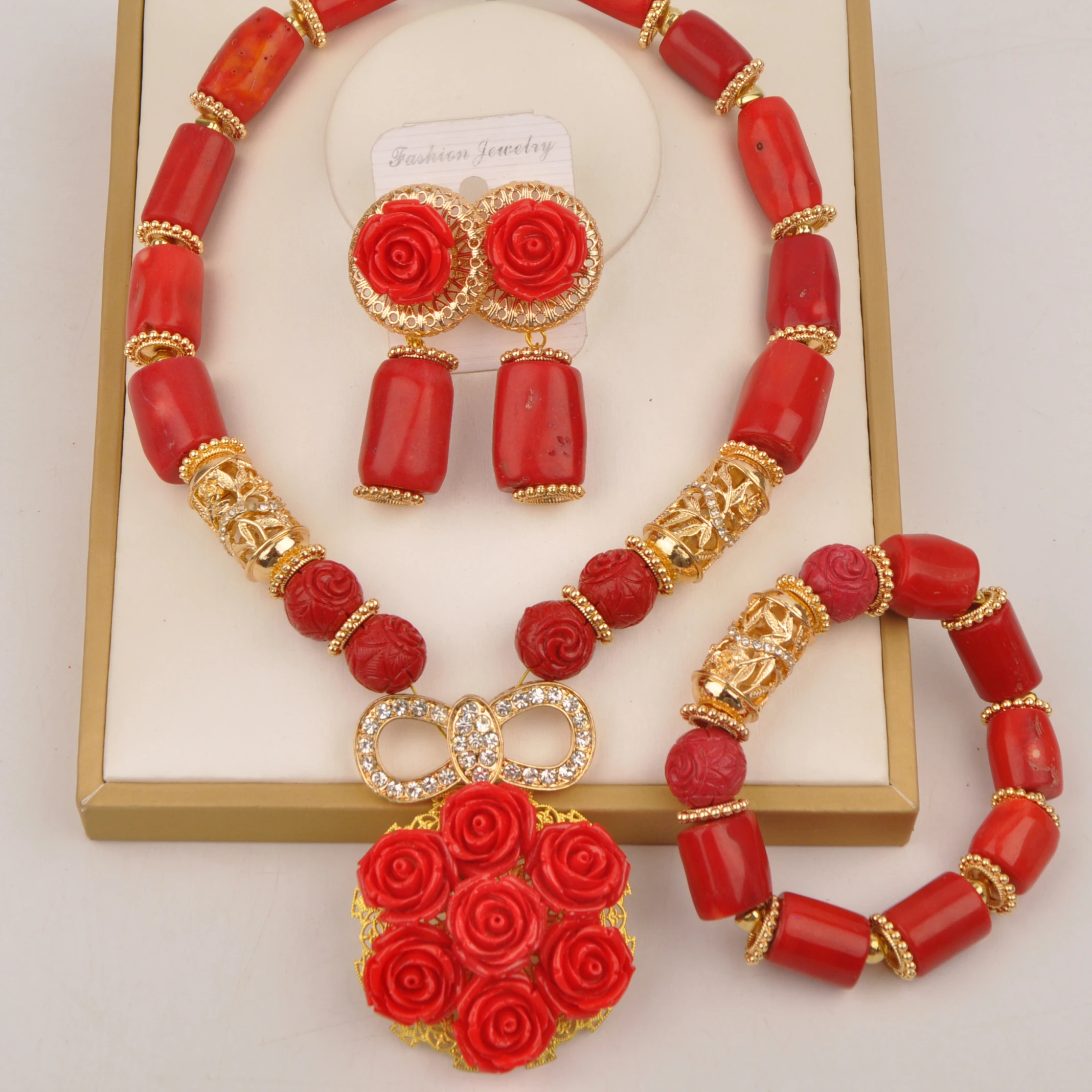 Красный цвет, африканские нигерийские украшения для свадебной невесты