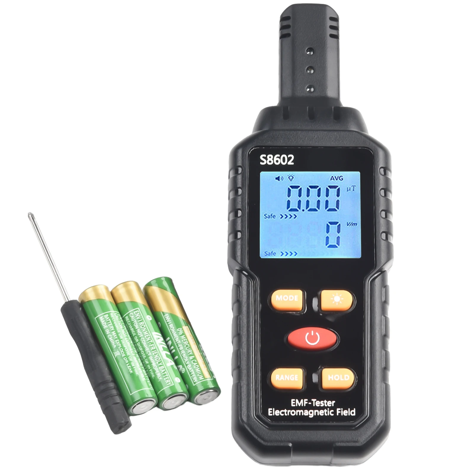 Nuclear Radiation Detector Counter Dosimeter EMF Meter Electromagnetic Wave Radiation Tester Radiation Dosimeter Geiger Counter
Nuclear Radiation Detector Counter Dosimeter EMF Meter Electromagnetic Wave Radiation Tester Radiation Dosimeter Geiger Counter
