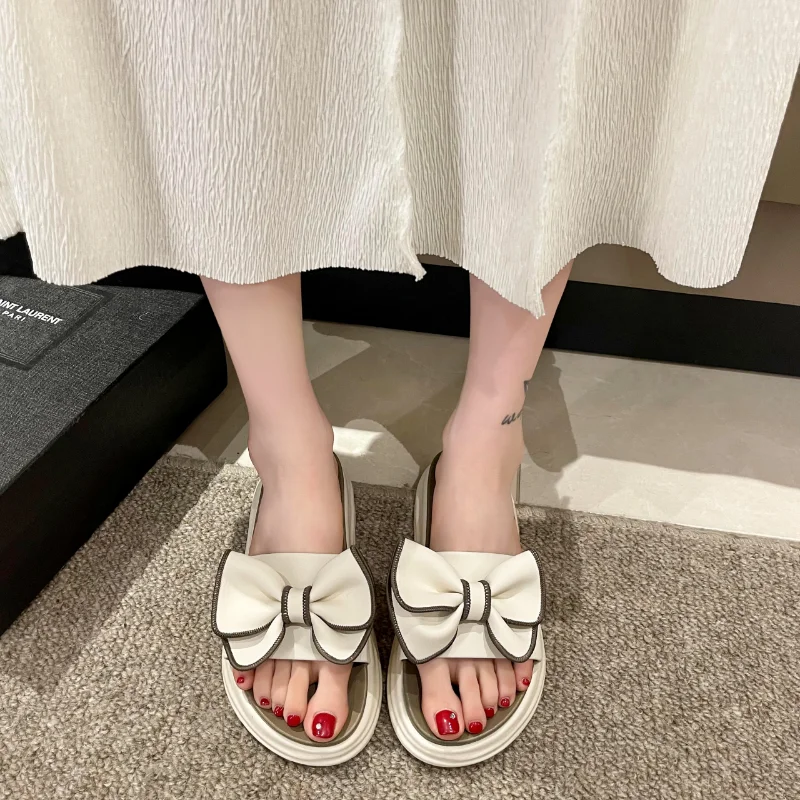 Shoes for Women 2023 Hot Sale Basic Peep Toe Women's Slippers Summer Casual Slippers Women Butterfly-knot Flat with Shoes Female
Shoes for Women 2023 Hot Sale Basic Peep Toe Women's Slippers Summer Casual Slippers Women Butterfly-knot Flat with Shoes Female