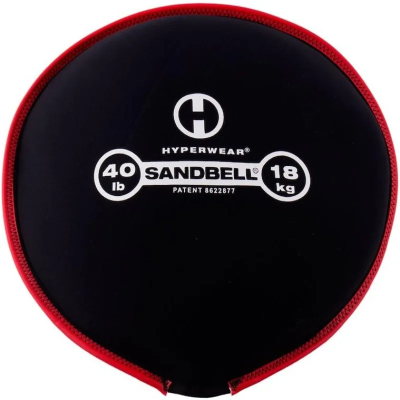 HYPERWEAR SandBell Sandbag Workout Bag Pre-Filled with Clean USA Sand, Soft Weights Workout Sandbag, Fitness Sand Bag
HYPERWEAR SandBell Sandbag Workout Bag Pre-Filled with Clean USA Sand, Soft Weights Workout Sandbag, Fitness Sand Bag