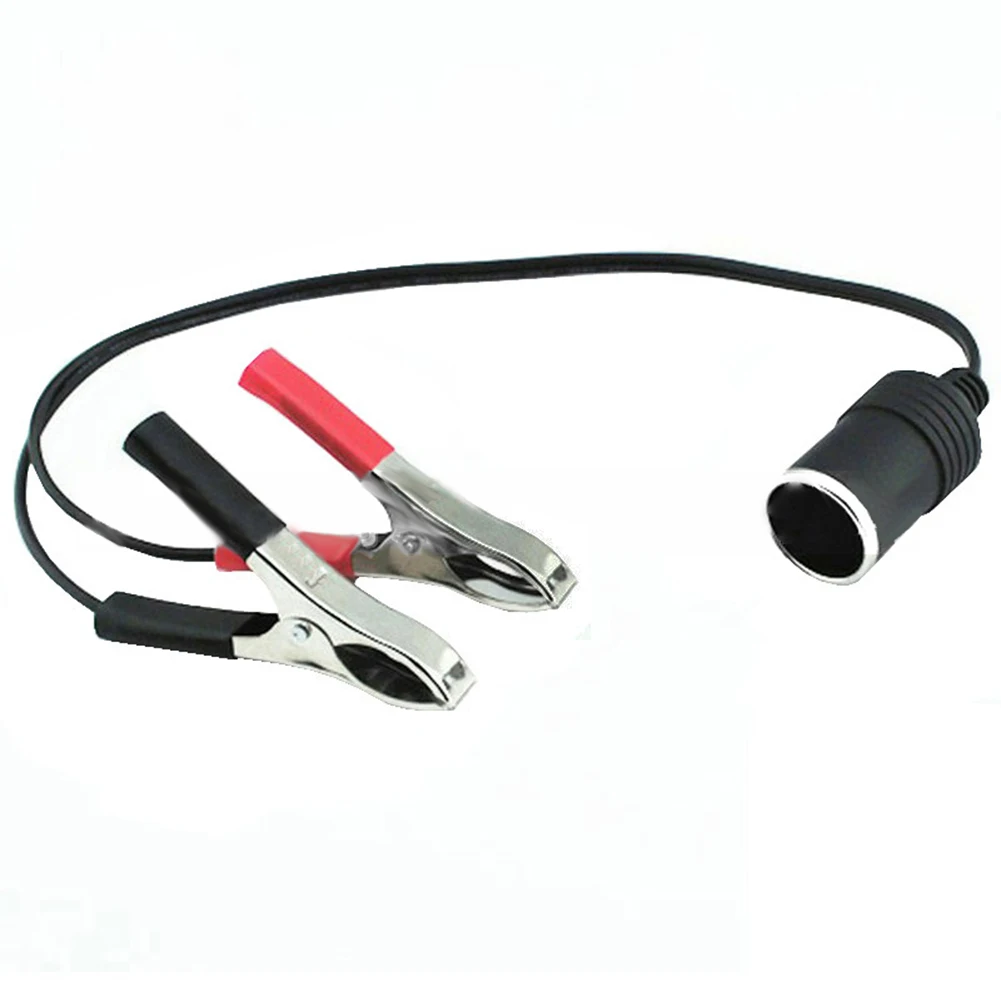 12V/24V Car Cigar Lighter Socket To Battery Alligator Clip Power Adapter 30cm Car Accessories High Quality Durable
12V/24V Car Cigar Lighter Socket To Battery Alligator Clip Power Adapter 30cm Car Accessories High Quality Durable