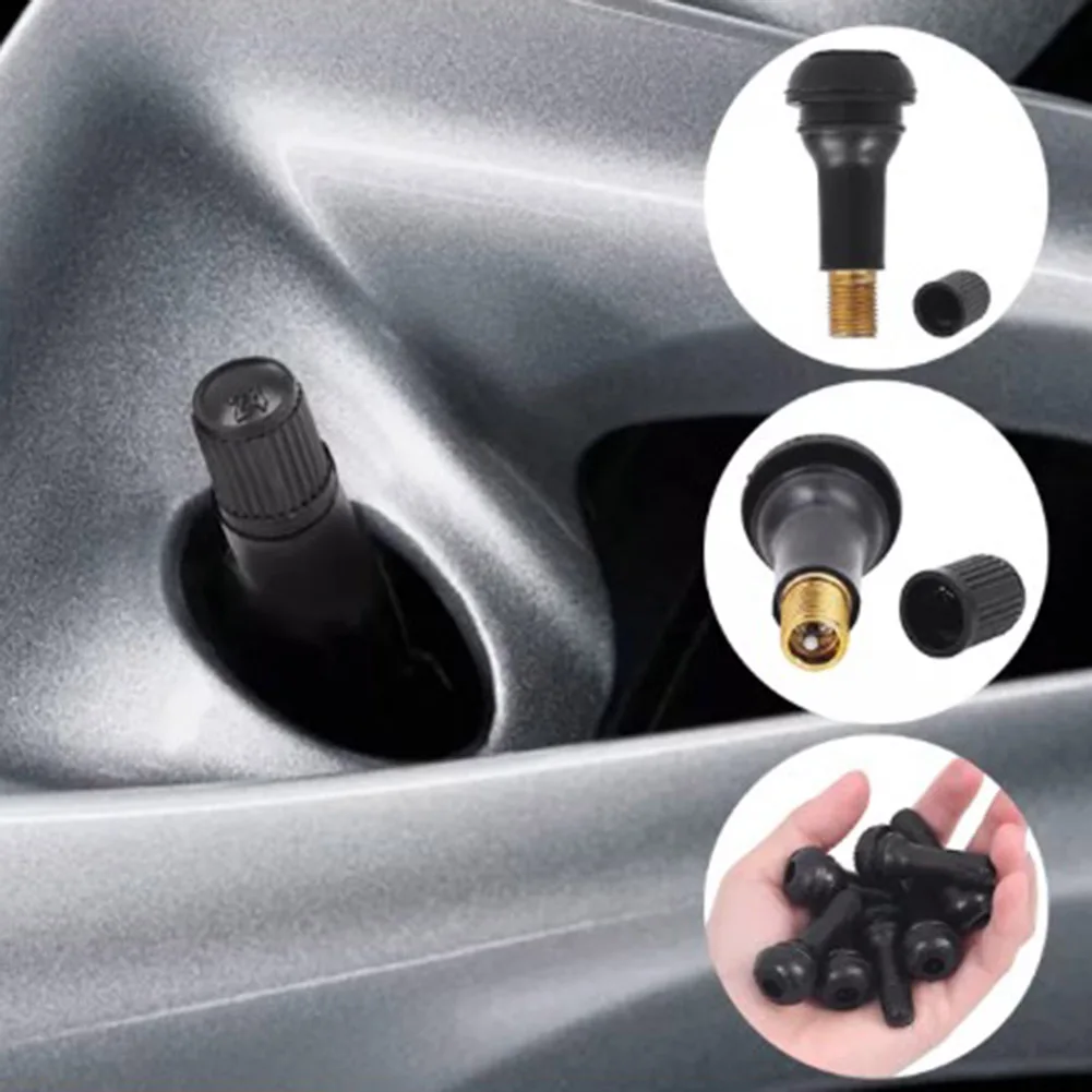 4X TR412 High Quality Tire Universal Rubber Valve Tubeless Nozzle Wi/ Valve Core Replacement Rubber-tipped Valve Cores
4X TR412 High Quality Tire Universal Rubber Valve Tubeless Nozzle Wi/ Valve Core Replacement Rubber-tipped Valve Cores