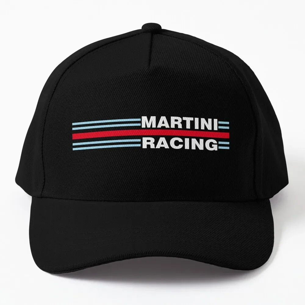 

Martini Racing stripe (backgroundless) Baseball Cap Trucker Hat Anime Hat Big Size Hat cute Mens Women's