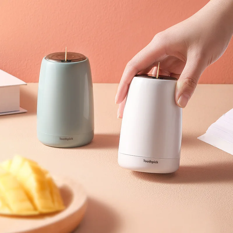 Push-Type Automatic Toothpick Holder, Nordic Toothpick Box, Anti-Dust Toothpick Organizer, Creative Home Table Decoration, 1Pc
Push-Type Automatic Toothpick Holder, Nordic Toothpick Box, Anti-Dust Toothpick Organizer, Creative Home Table Decoration, 1Pc