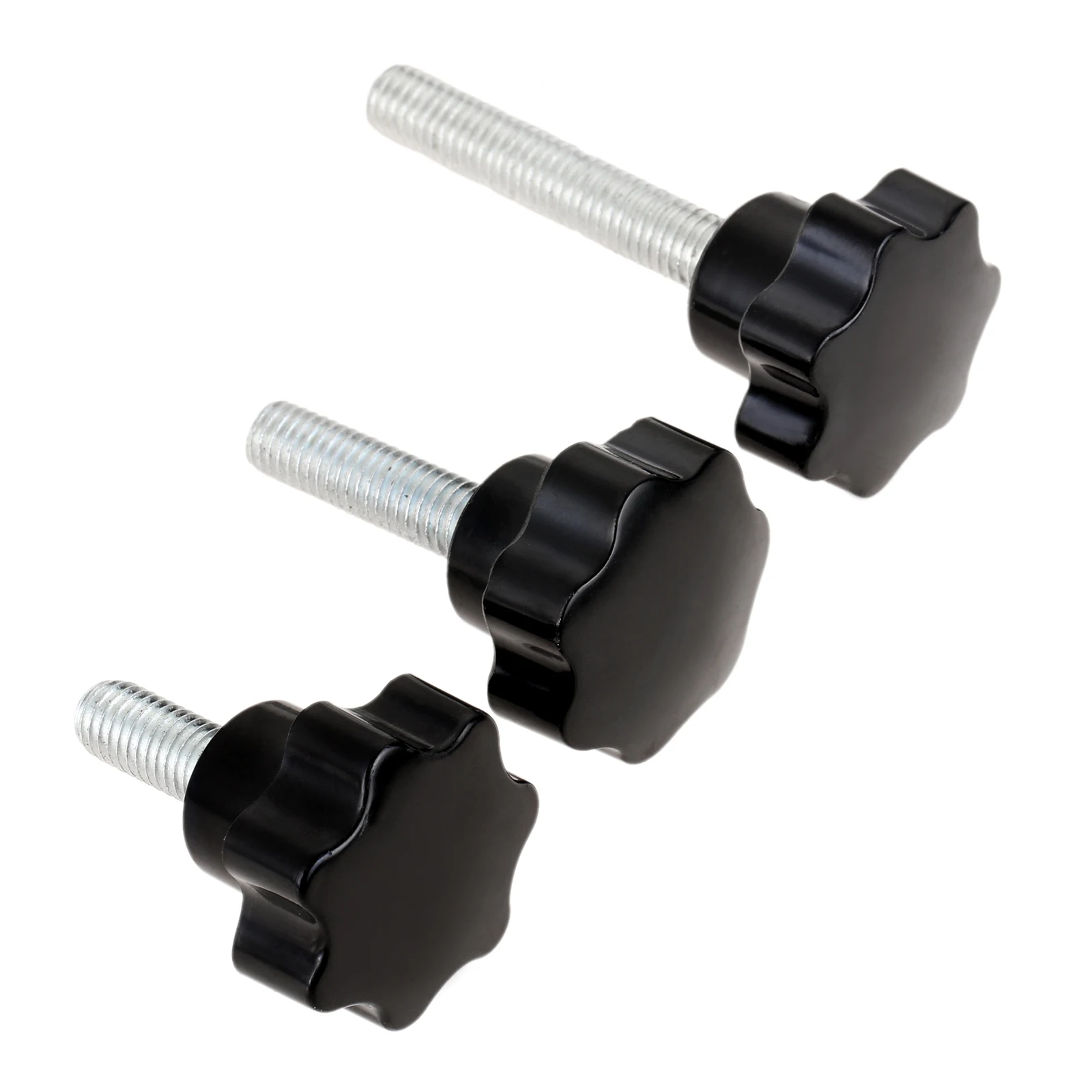 2pcs/kit M6/M8 Star Shaped Head Knob Screw Clamping Nuts Knob Plastic Head Thread Plum for Lathe Machine Mechanical Equipment
2pcs/kit M6/M8 Star Shaped Head Knob Screw Clamping Nuts Knob Plastic Head Thread Plum for Lathe Machine Mechanical Equipment
