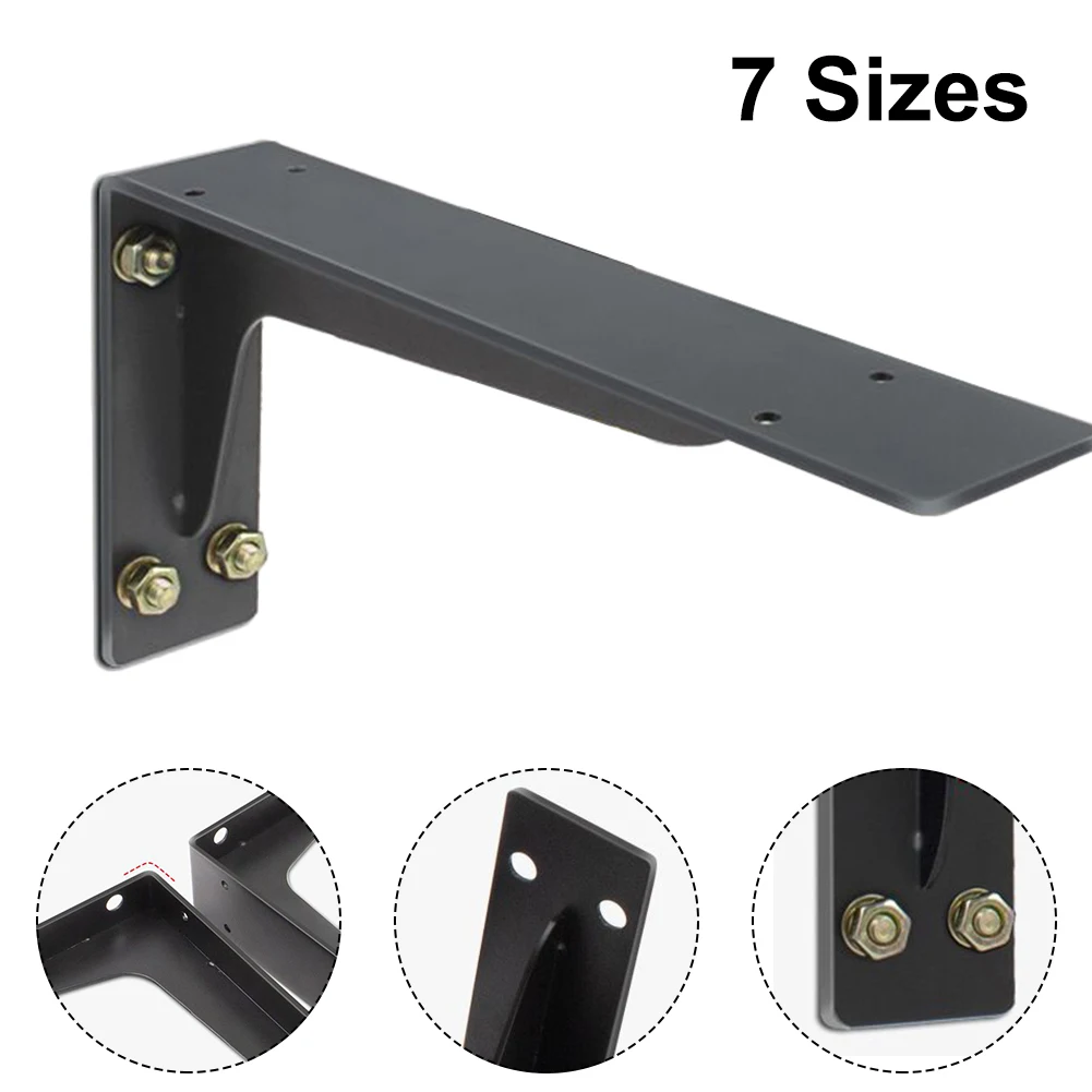 Heavy Duty Metal Bracket Large Metal Shelf Wall Mounted Floating Triangle Bracket Hand Welded Countertop Holder Bracket Hardware 
Heavy Duty Metal Bracket Large Metal Shelf Wall Mounted Floating Triangle Bracket Hand Welded Countertop Holder Bracket Hardware