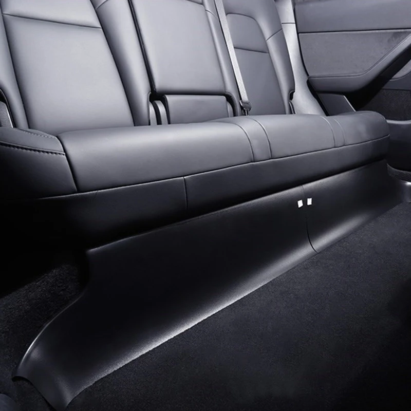 Seat Guard For Tesla Model Y 2021 2022 2023 Modely ABS Rear Seat Anti-kick Guard Protective Board 2pcs/set 
Seat Guard For Tesla Model Y 2021 2022 2023 Modely ABS Rear Seat Anti-kick Guard Protective Board 2pcs/set