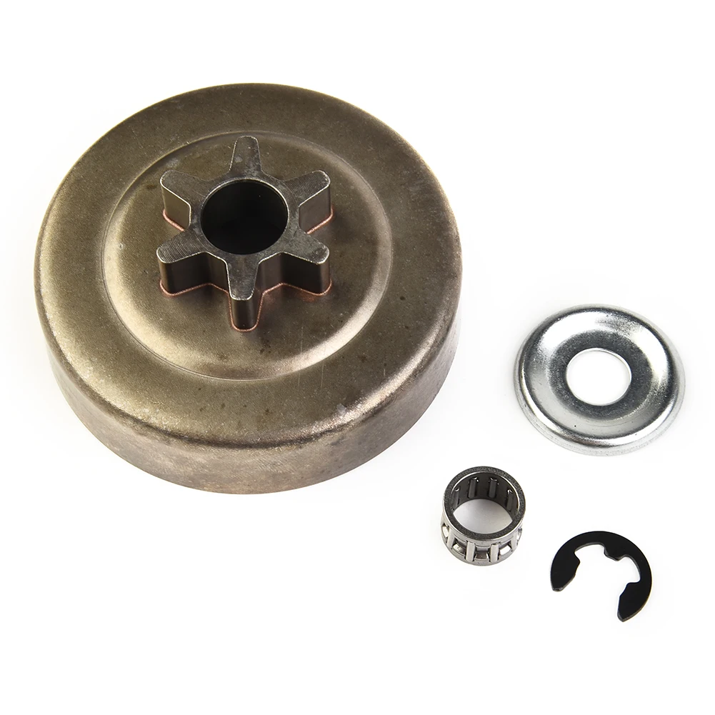 6T Clutch Drum Sprocket Washer Chainsaw For STIHL MS170 180 Kit Needle Bearing Replacement Set Tool E-Clip Durable
6T Clutch Drum Sprocket Washer Chainsaw For STIHL MS170 180 Kit Needle Bearing Replacement Set Tool E-Clip Durable