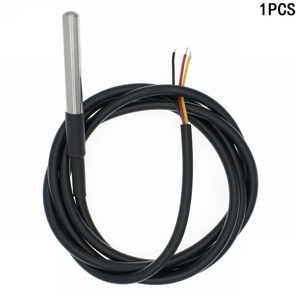 1 Pc DS18B20 Temperature Probe Waterproof Digtal Sensor XH2.54-3P Terminal Thermometer Sensor 100cm Electrical Thermal Probe
1 Pc DS18B20 Temperature Probe Waterproof Digtal Sensor XH2.54-3P Terminal Thermometer Sensor 100cm Electrical Thermal Probe