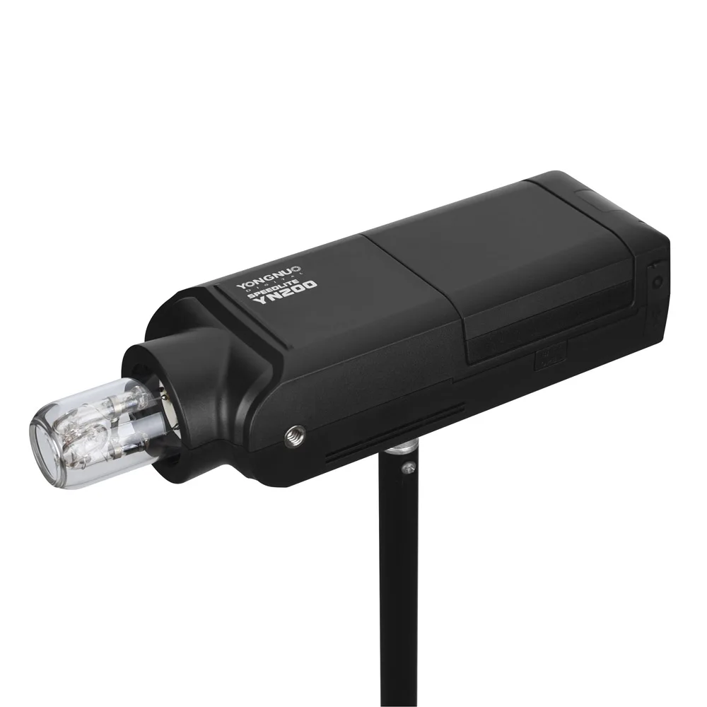 YONGNUO YN200 200W Wireless Flash Speedlite with 2.4G Pocket Flash Strobe Monolight and Lithium Battery and Bare Bulb and Holder
YONGNUO YN200 200W Wireless Flash Speedlite with 2.4G Pocket Flash Strobe Monolight and Lithium Battery and Bare Bulb and Holder