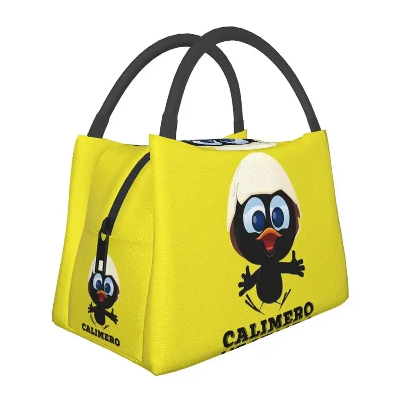 Cute Cartoon Chiken Calimero Insulated Lunch Bag for Women Portable Thermal Cooler Lunch Box Beach Camping Travel
Cute Cartoon Chiken Calimero Insulated Lunch Bag for Women Portable Thermal Cooler Lunch Box Beach Camping Travel