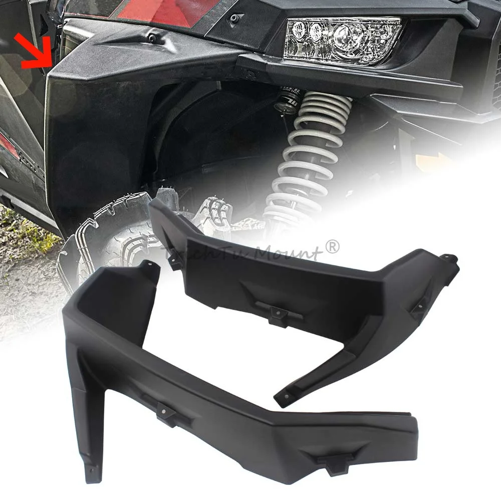 

UTV Front Mudguard Flaps Kit For Polaris RZR XP 4 1000 Trail S Turbo 900 2014-2024 Accessories Extended Fender Flares Mud Guards