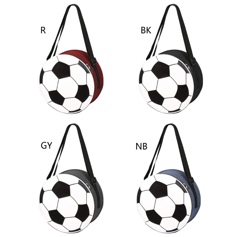 

Creative and Fun Soccer Lunch Insulated Bag for Football Fans Men Women Cooler Dropship