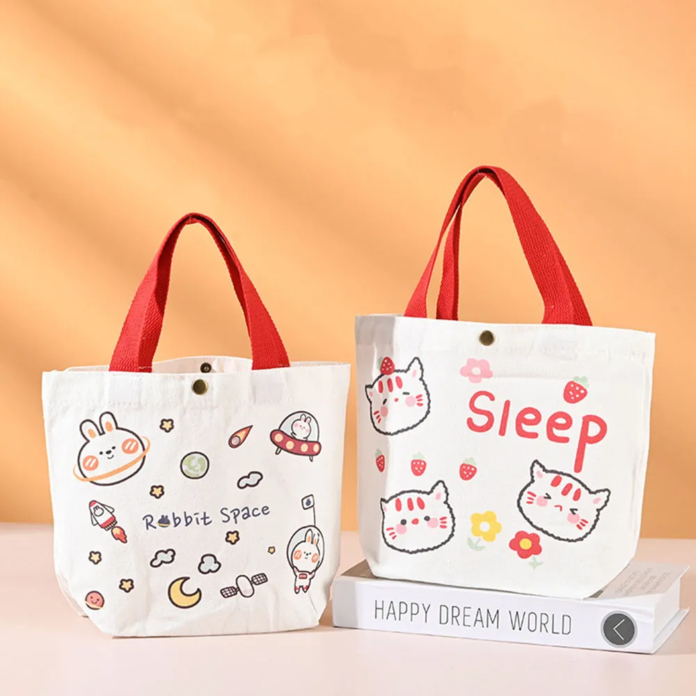 Small Canvas Women Shoulder Bag Handbag Fashion Cartoon Japanese Tote Lunch Bag Large Capacity Student Shopping Bag Bento Bag
Small Canvas Women Shoulder Bag Handbag Fashion Cartoon Japanese Tote Lunch Bag Large Capacity Student Shopping Bag Bento Bag