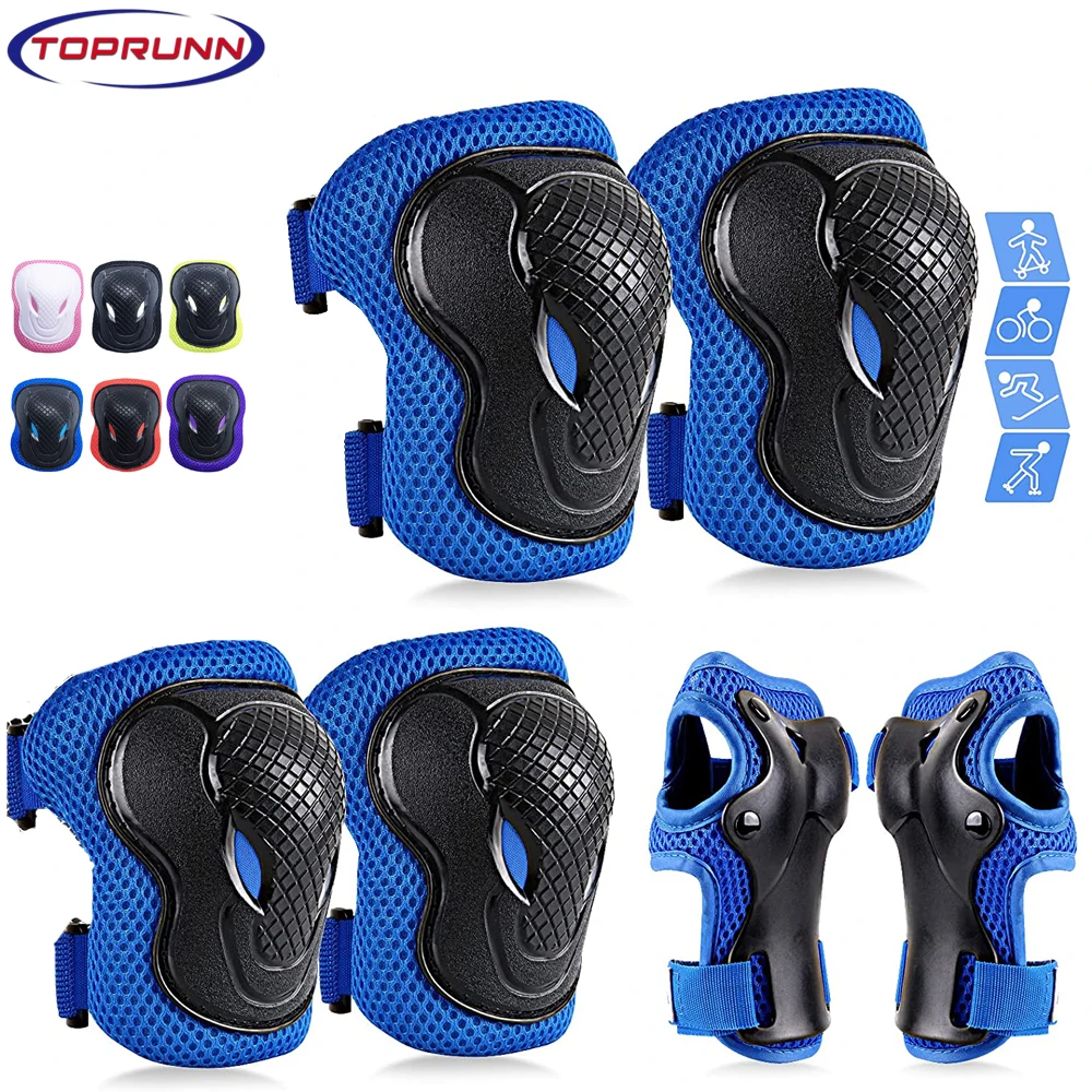 Kids/Youth Protective Gear Set,Kids Knee Pads&Elbow Pads Wrist Guard Protector 6 in 1 Protective Gear Set for Skateboard,Bicycle
Kids/Youth Protective Gear Set,Kids Knee Pads&Elbow Pads Wrist Guard Protector 6 in 1 Protective Gear Set for Skateboard,Bicycle