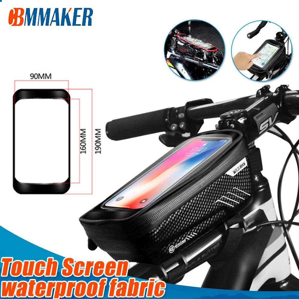 Cbmmaker Bike Phone Support Bag 6.5 inch Phone Hard Waterproof High Capacity Road Bike Mountain Bike Phone Holder Accessories
Cbmmaker Bike Phone Support Bag 6.5 inch Phone Hard Waterproof High Capacity Road Bike Mountain Bike Phone Holder Accessories