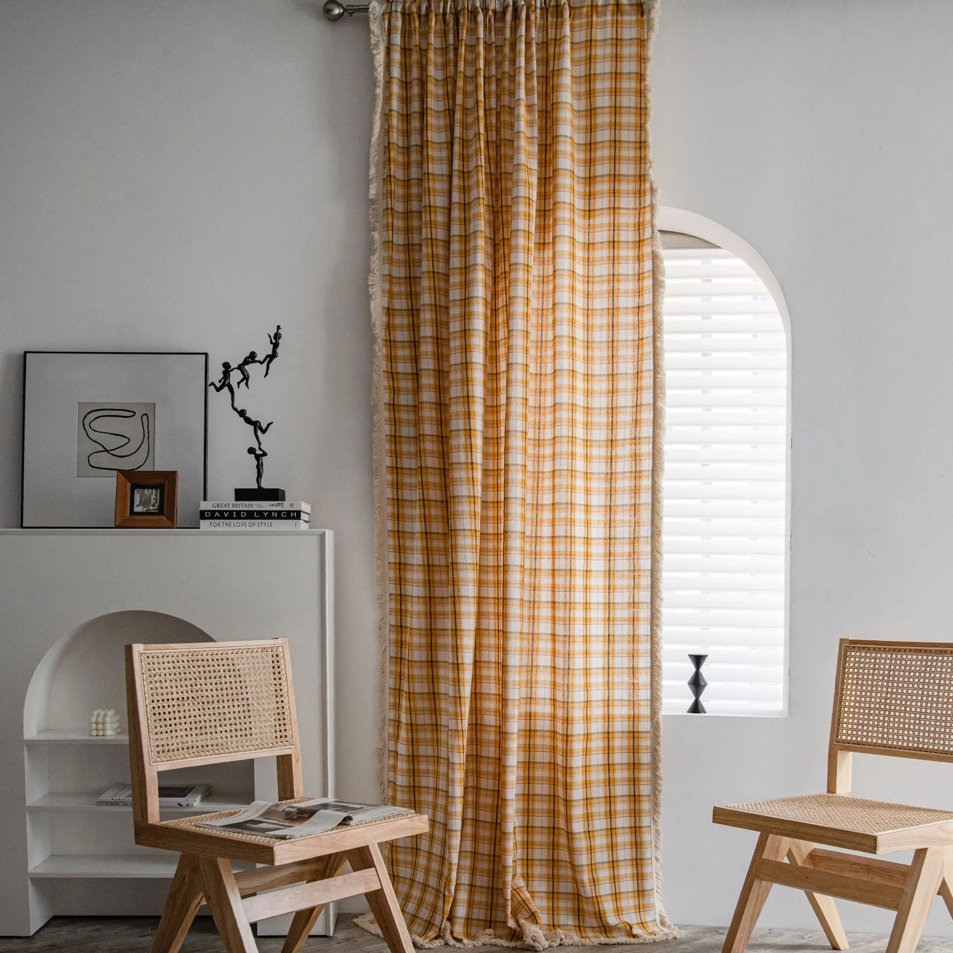 Plaid Curtains Pom Window Rustic Farmhouse Gingham Semi Taupe White Rod Pocket Natural Linen Light Filtering Transparent Curtain
Plaid Curtains Pom Window Rustic Farmhouse Gingham Semi Taupe White Rod Pocket Natural Linen Light Filtering Transparent Curtain