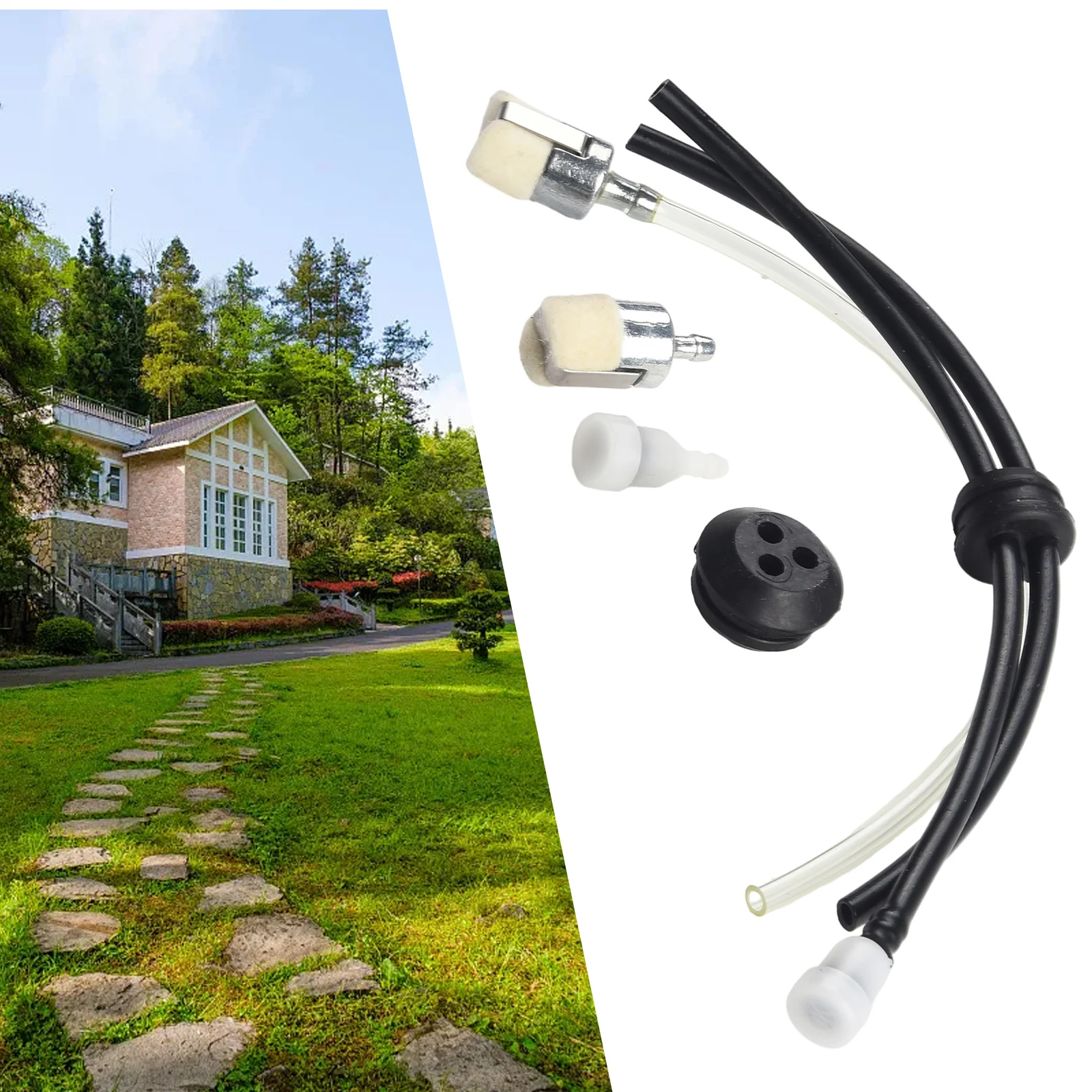 Trimmer Fuel Line Filter Vent Grommet Kit Brushcutter Spare Parts Replacement For ECHO SRM V13700003 13211546730 Garden Tools
Trimmer Fuel Line Filter Vent Grommet Kit Brushcutter Spare Parts Replacement For ECHO SRM V13700003 13211546730 Garden Tools