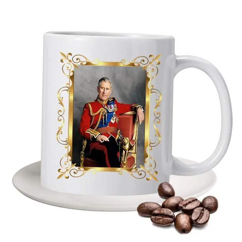 King Charles III Ceramic Mug 350 Ml Large Capacity Office Coffee Mug Household Water Cup Milk Cup Afternoon Tea Mug Sweet Gift
King Charles III Ceramic Mug 350 Ml Large Capacity Office Coffee Mug Household Water Cup Milk Cup Afternoon Tea Mug Sweet Gift