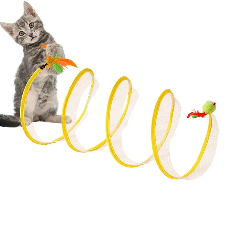Cat Toy Tunnel Nest Pet Toy Tunnel For Interactive Fun Portable Interactive Pet Adventure Tunnel Toy Interactive Cat Springs
Cat Toy Tunnel Nest Pet Toy Tunnel For Interactive Fun Portable Interactive Pet Adventure Tunnel Toy Interactive Cat Springs