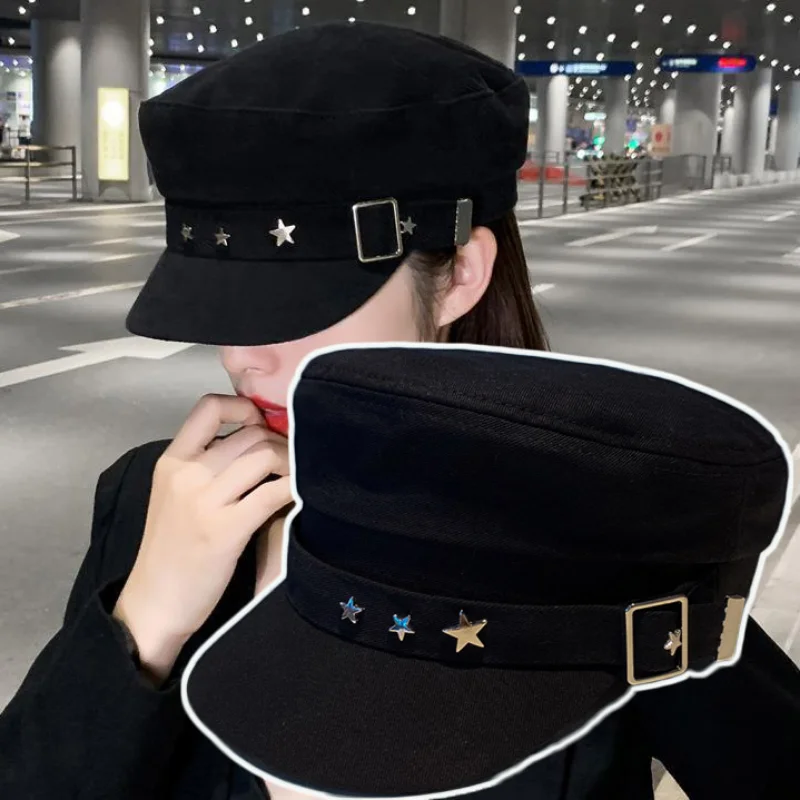 Кепка Женская в британском стиле, Модный берет с пятиконечной звездой, плоский берет для путешествий и активного отдыха, подходит под все
Кепка Женская в британском стиле, Модный берет с пятиконечной звездой, плоский берет для путешествий и активного отдыха, подходит под все