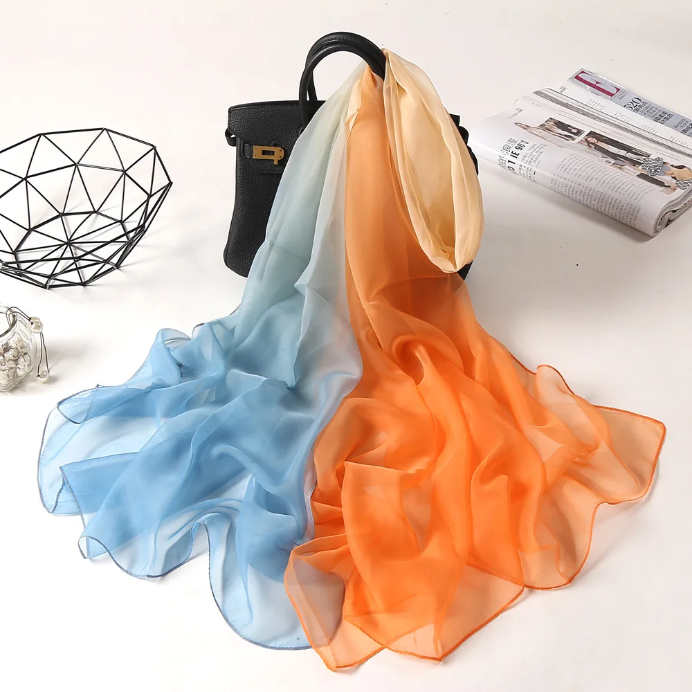 2023 Fashion Luxury Brand Women Solid Silk Scarf Shawls Summer Lady Breathable Bandanas Pashmina Foulard Hijab 180*90cm
2023 Fashion Luxury Brand Women Solid Silk Scarf Shawls Summer Lady Breathable Bandanas Pashmina Foulard Hijab 180*90cm