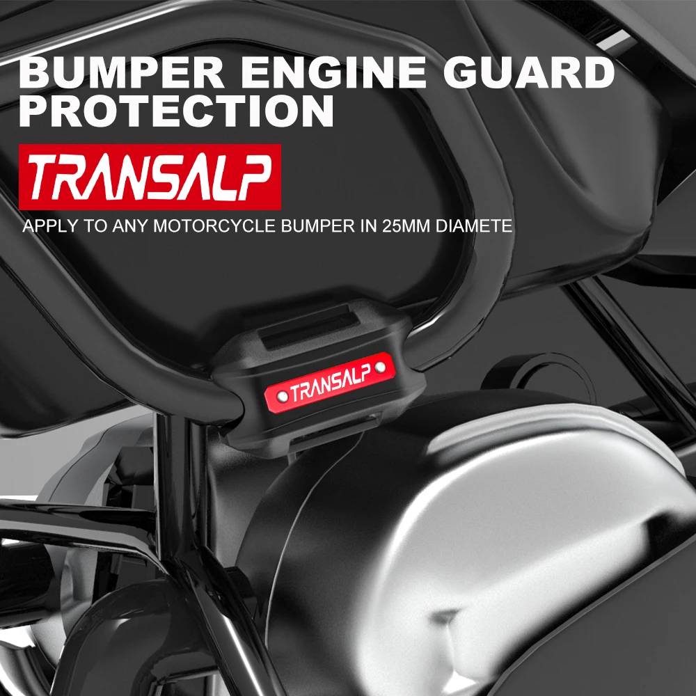 For Honda TRANSALP700 TRANSALP 600 650 transalp 700 XLV Motorcycle Crash Bar Bumper Engine Guard Protection Decorative Block
For Honda TRANSALP700 TRANSALP 600 650 transalp 700 XLV Motorcycle Crash Bar Bumper Engine Guard Protection Decorative Block