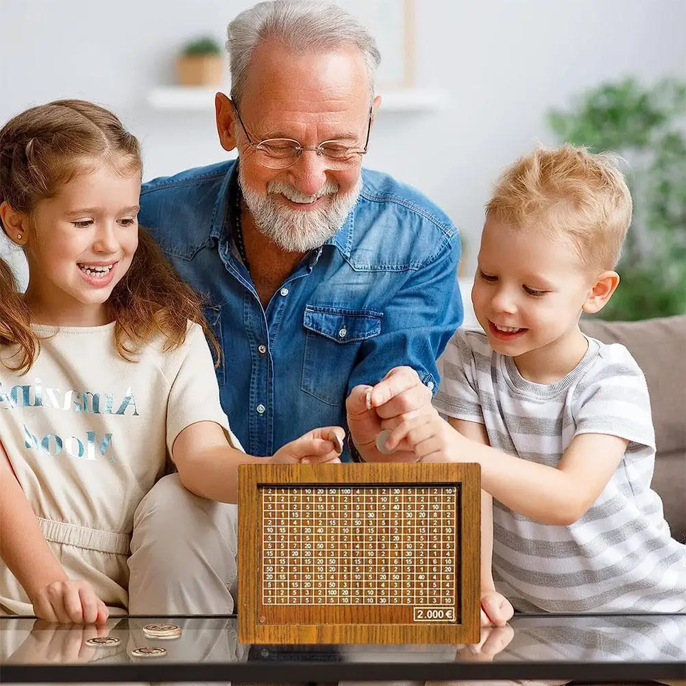 Wooden Piggy Bank Disposable Decorative Natural Wooden Handmade Money Saving Box With Money Goals Counter Piggy Bank For Kids
Wooden Piggy Bank Disposable Decorative Natural Wooden Handmade Money Saving Box With Money Goals Counter Piggy Bank For Kids