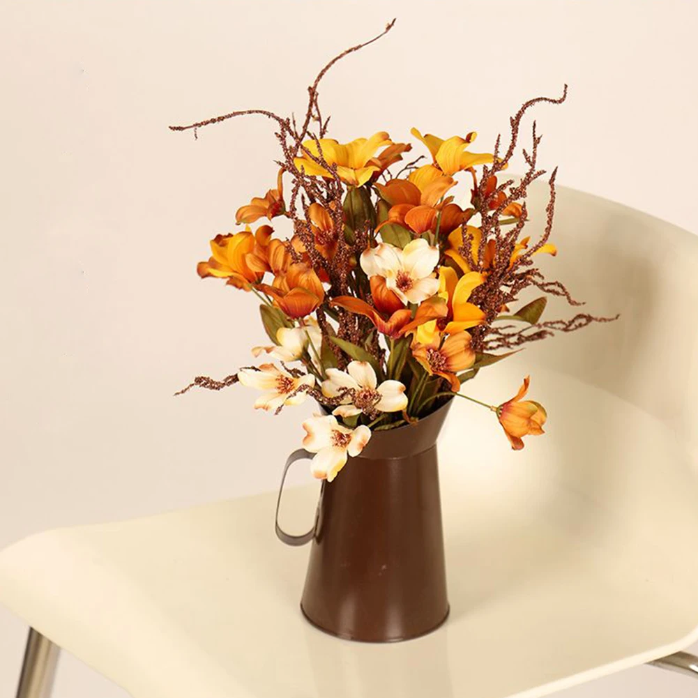 Artificial Autumn Bouquet Artificial Flower With Bucket Autumns Decoration 16 Inches Festival Thanksgiving Decor Home Ornaments
Artificial Autumn Bouquet Artificial Flower With Bucket Autumns Decoration 16 Inches Festival Thanksgiving Decor Home Ornaments