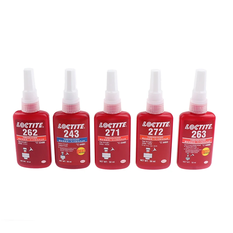50ML Threadlocker English Words 222 242 243 262 263 270 271 272 277 Screw Adhesive Anaerobic Thread Sealant Glue
50ML Threadlocker English Words 222 242 243 262 263 270 271 272 277 Screw Adhesive Anaerobic Thread Sealant Glue