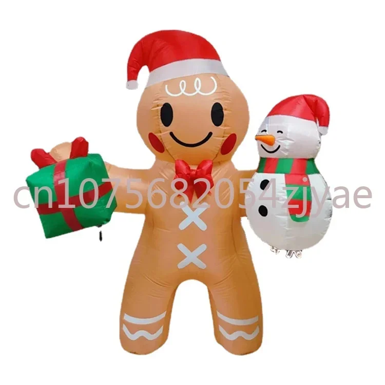 6 FT Tall Christmas Yard Decoration New Arrival Design Inflatable Christmas Gingerbread Man Snowman
6 FT Tall Christmas Yard Decoration New Arrival Design Inflatable Christmas Gingerbread Man Snowman