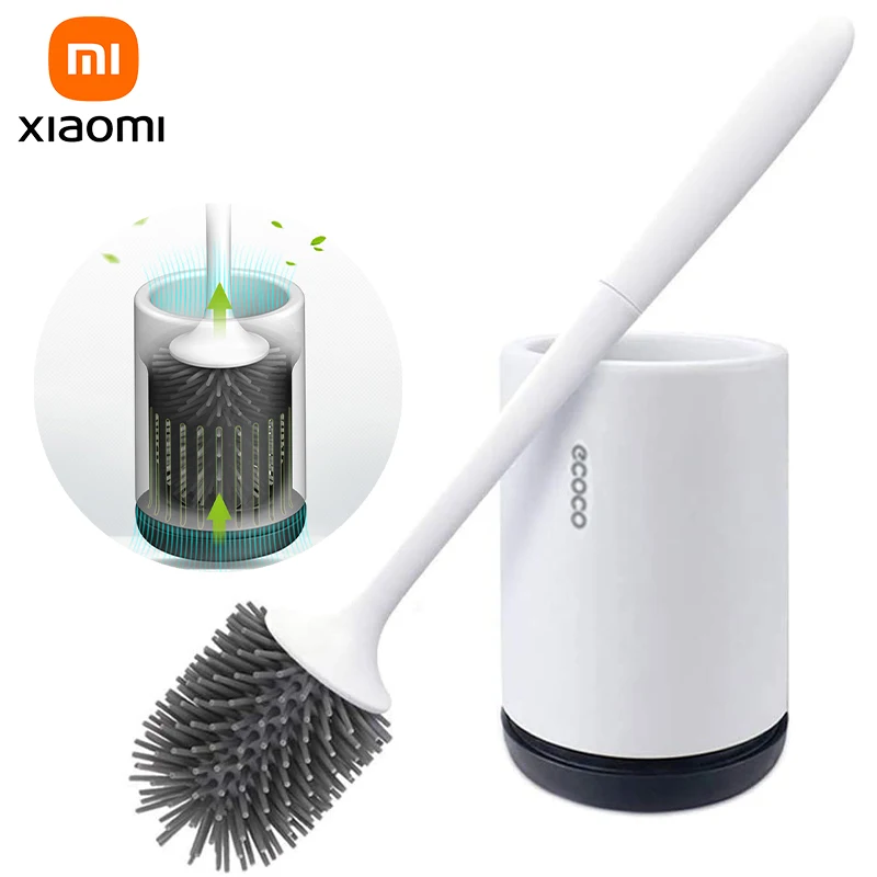 Xiaomi Silicone TPR Toilet Brush and Holder Quick Drain Cleaning Brush Tools for Toilet Household WC Bathroom Accessories Sets
Xiaomi Silicone TPR Toilet Brush and Holder Quick Drain Cleaning Brush Tools for Toilet Household WC Bathroom Accessories Sets