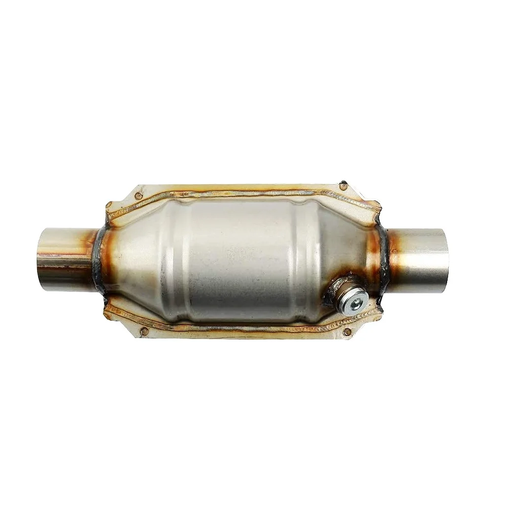 Inlet/Outlet Universal Catalytic Converter, with O2 Port & Heat Shield 53004 Car Stainless Steel Catalytic
Inlet/Outlet Universal Catalytic Converter, with O2 Port & Heat Shield 53004 Car Stainless Steel Catalytic