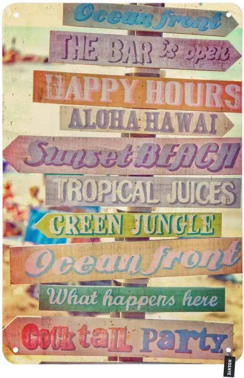 Жестяная ретро-вывеска для пляжа и бара с цветным деревянным знаком на пляже в солнечном свете винтажные металлические жестяные вывески для мужчин и женщин
Жестяная ретро-вывеска для пляжа и бара с цветным деревянным знаком на пляже в солнечном свете винтажные металлические жестяные вывески для мужчин и женщин